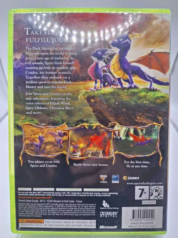 The Legend of Spyro: Dawn of the Dragon (XBOX 360)