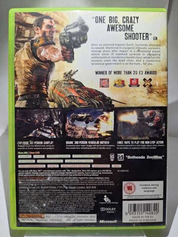Rage (XBOX 360)