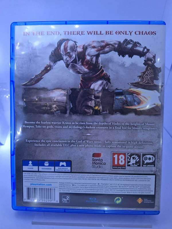 God of War III REMASTERED - Playstation Hits (PS4)