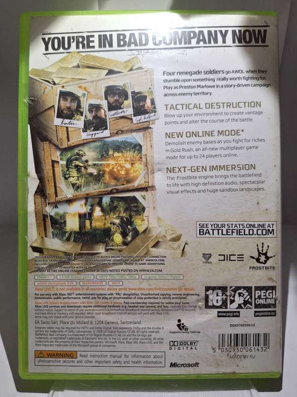 Battlefield: Bad Company (XBOX 360)