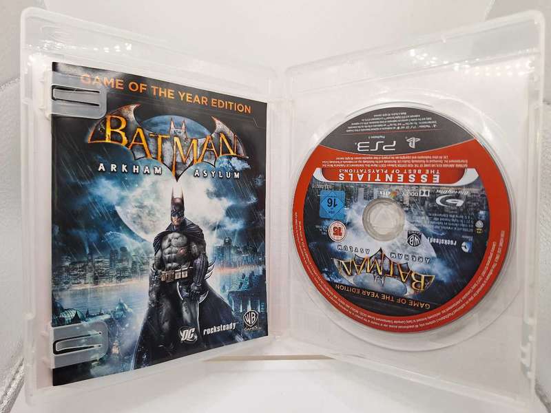 Batman Arkham Asylum: Game of the Year Edition - Essentials (PS3)