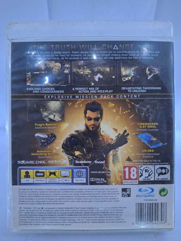 Deus Ex: Human Revolution - Limited Edition (PS3)