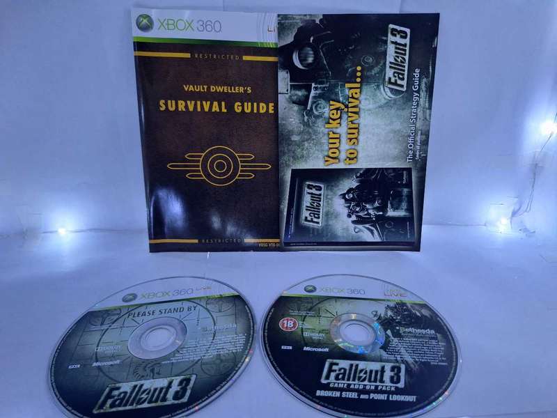 Fallout 3 + DLC Disc (XBOX 360)