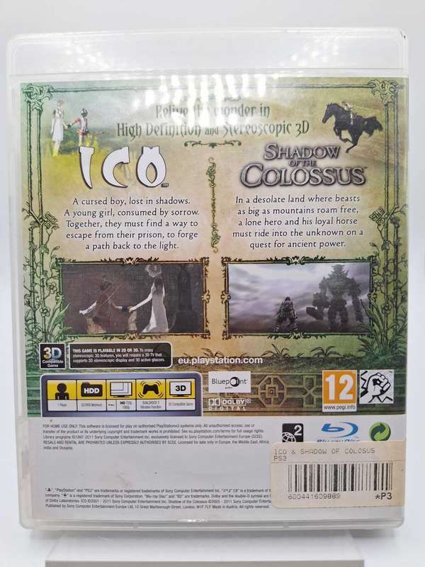 ICO & Shadow of the Colossus - Classics HD (PS3)