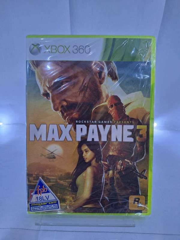 Max Payne 3 *FACTORY SEALED (XBOX 360)