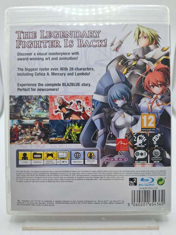 Blazblue: Chrono Phantasma Extend - Limited Edition (PS3)