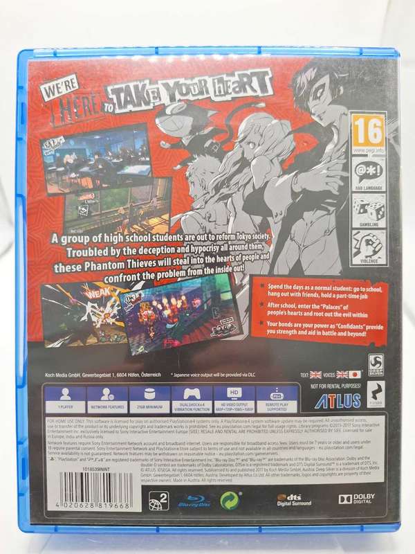 Persona 5 (PS4)
