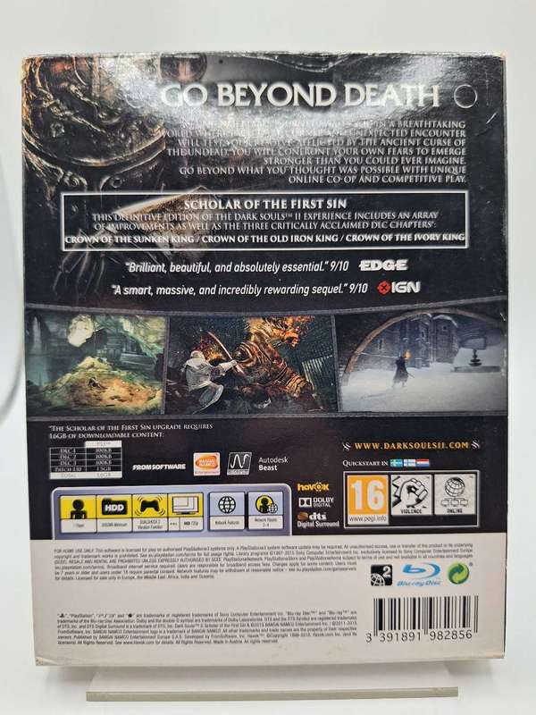 Dark Souls II: Scholar of the First Sin (PS3)