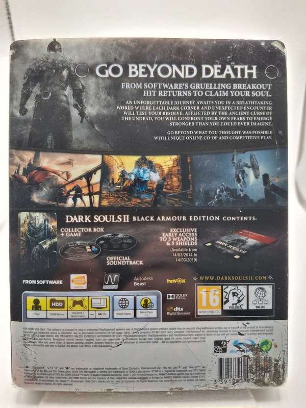 Dark Souls II: Black Armour Edition (PS3)