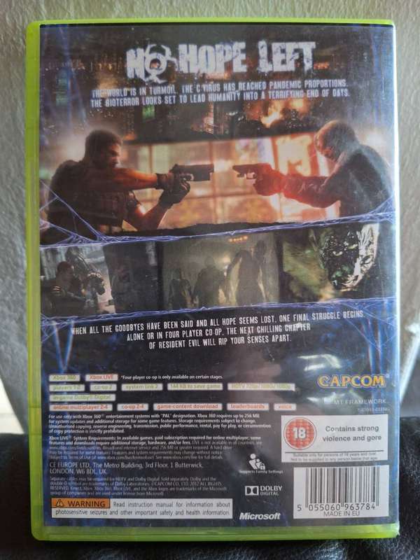 Resident Evil 6 (XBOX 360)