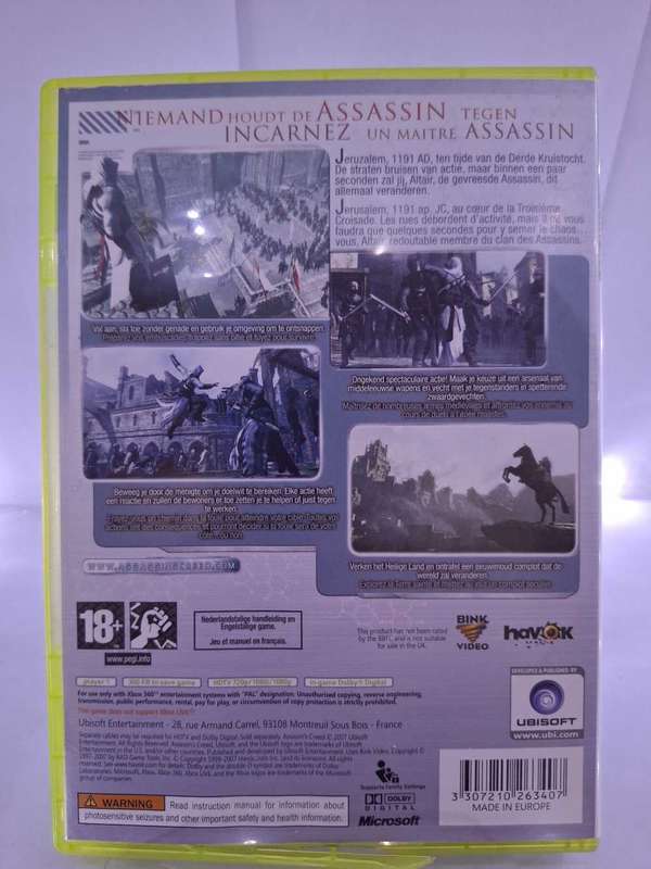 Assassin`s Creed (XBOX 360)