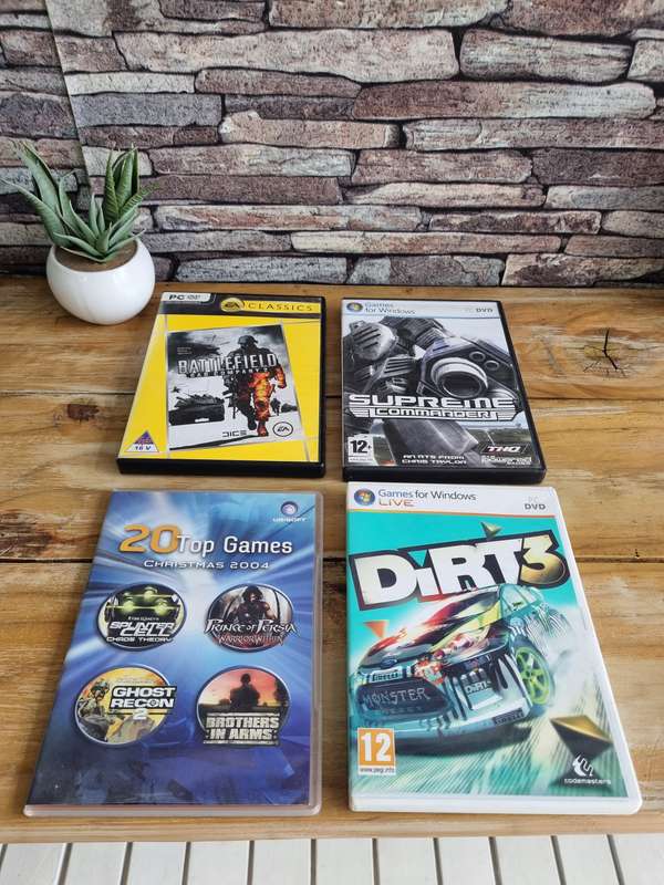 7x Immaculate P.C Games (collectors A list titles)