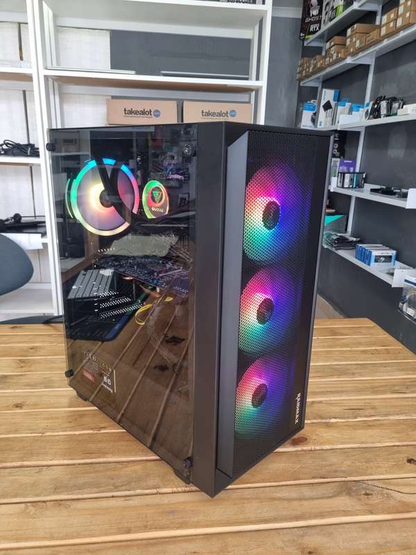 Design & Gaming Desktop/ Ryzen 5 Pro/ 16GB DDR4 RAM/ 256GB NVMe SSD + 1TB HDD/ GTX 1060 GPU/ AIO