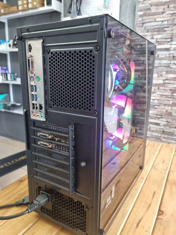 Design & Gaming Desktop/ Ryzen 5 Pro/ 16GB DDR4 RAM/ 256GB NVMe SSD + 1TB HDD/ GTX 1060 GPU/ AIO