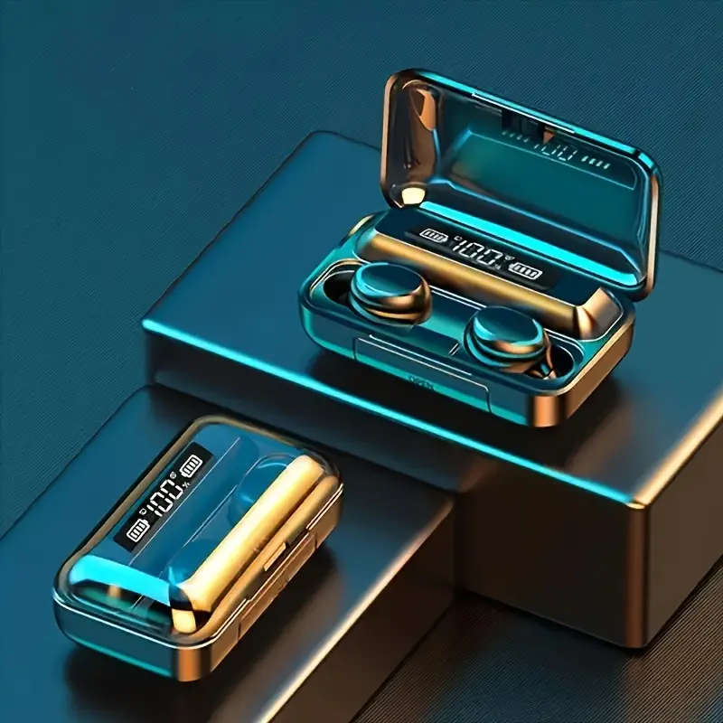 Wireless Earbuds With Power Bank. For Android, iOS, Windows & Mac OS.