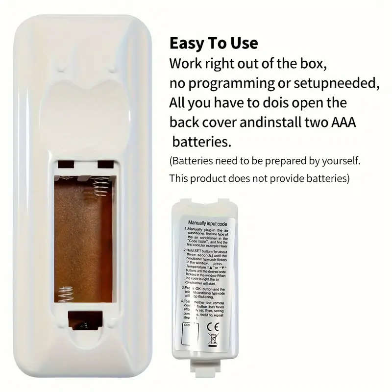 For LG Air Conditioner A/C Remote Control for most Air Conditioner Remote Control