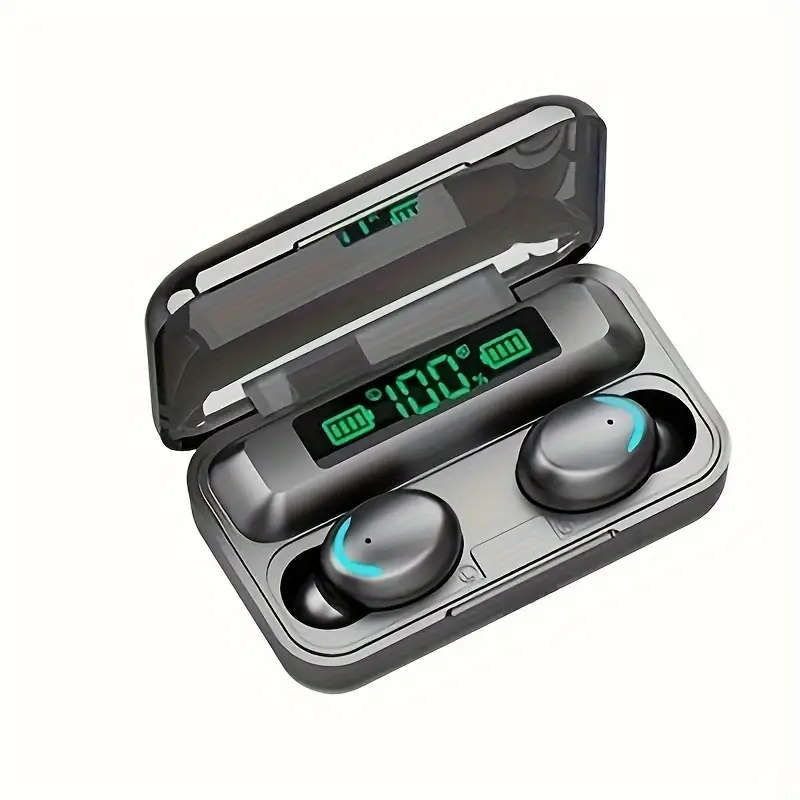 Wireless Earbuds With Power Bank. For Android, iOS, Windows & Mac OS.