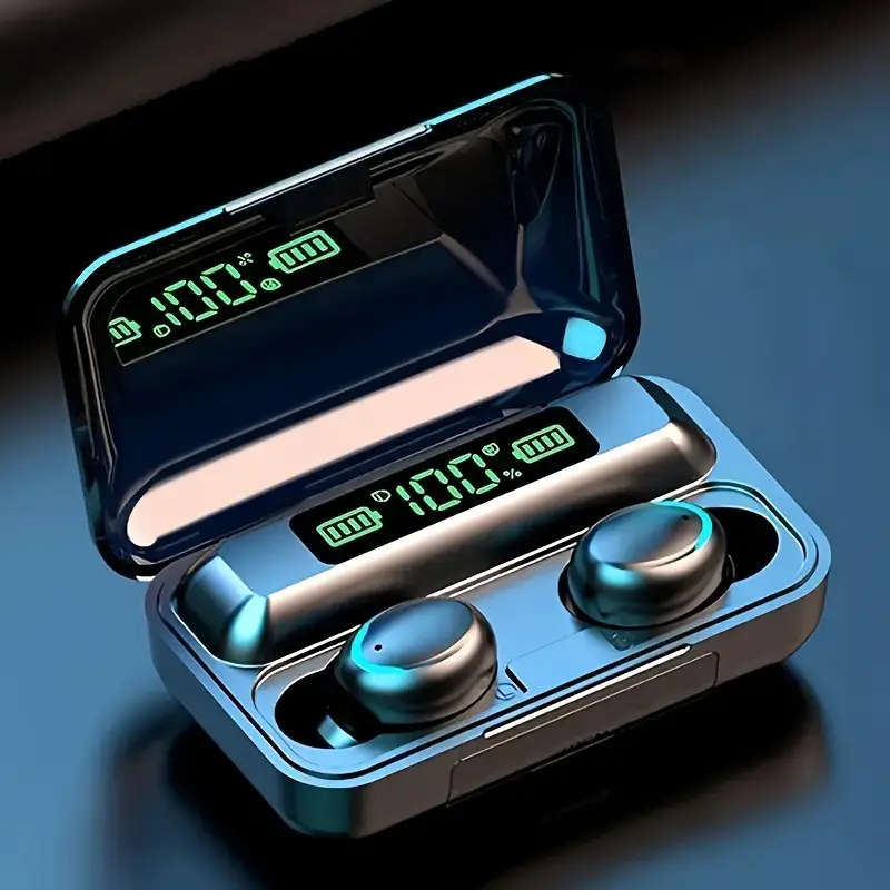 Wireless Earbuds With Power Bank. For Android, iOS, Windows & Mac OS.