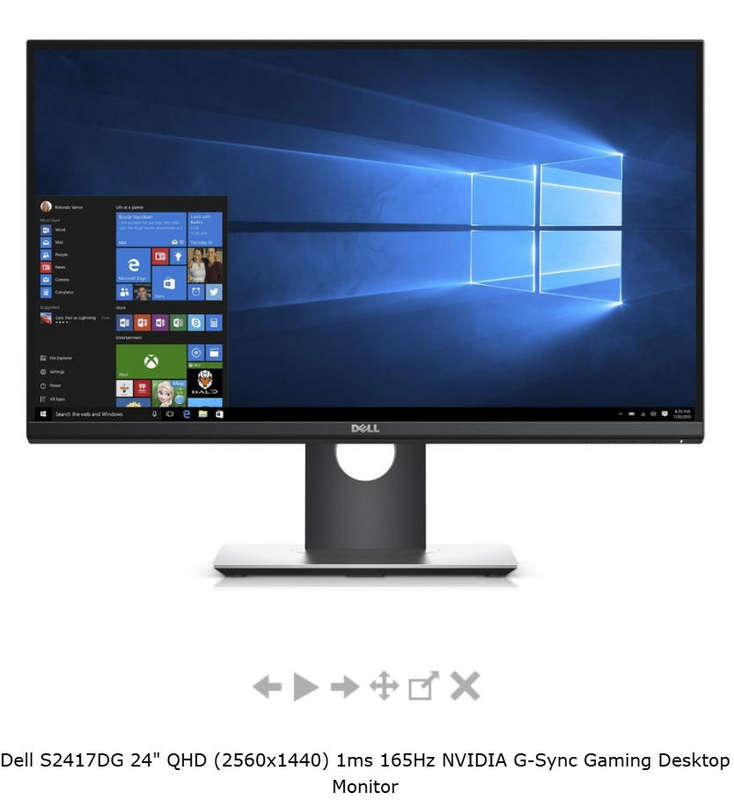 DELL 24INCH QHD 165HZ