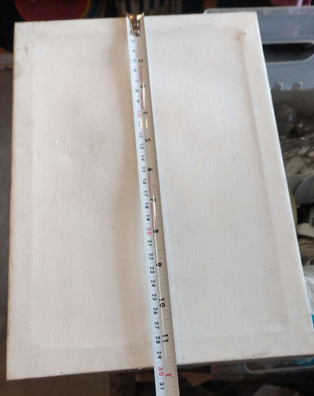 4 artist canvasses on wooden frames, various sizes