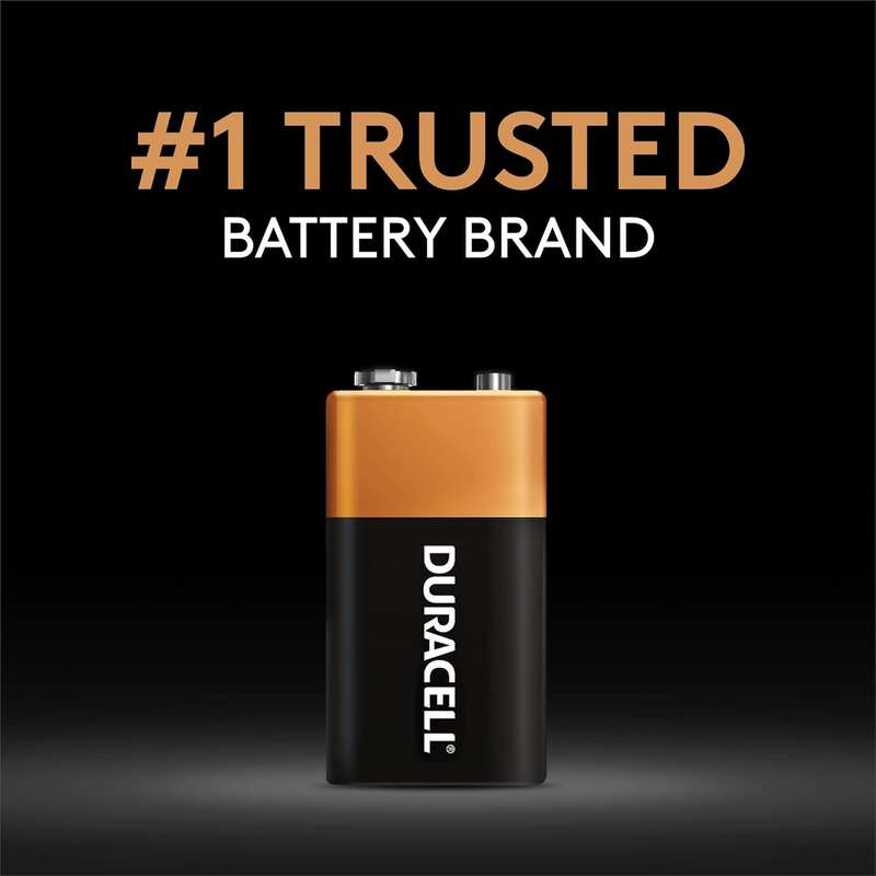 Duracell 9Volt rectangular battery blisterpacked