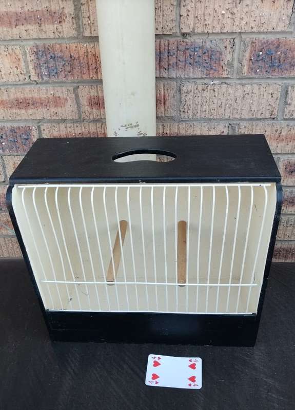 Small bird Canary etc. show/travel/breeding cage up for grabs. Bid for the win