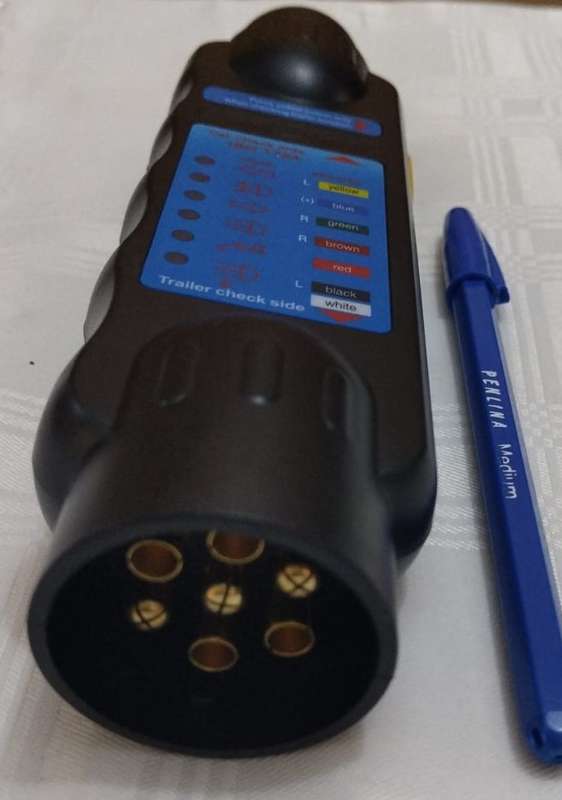 7 Pin Trailer & vehicle wiring tester and verifier 12 volt