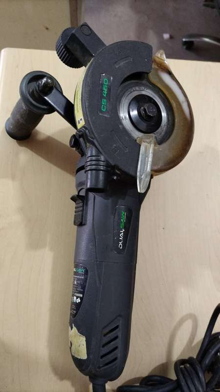 CS-450 electric Dual saw with twin rotating blades for Metal and wood