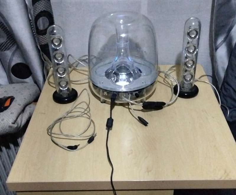Harman Kardon Sound Sticks with Bluetooth and pure bass subwoofer