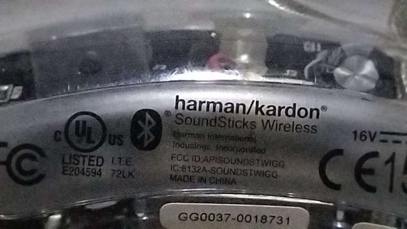 Harman Kardon Sound Sticks with Bluetooth and pure bass subwoofer