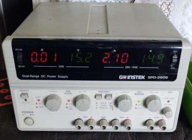 GW Instek SPD-3606 30v/6aMP OR 60v/3aMP Dual Range Laboratory DC Power Supply