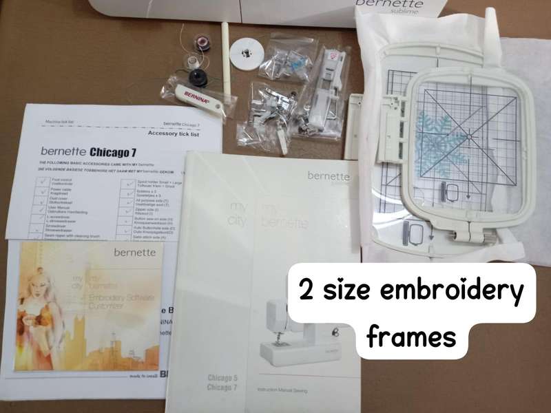 Bernina Sublime Chicago 7 sewing and embroidery machine