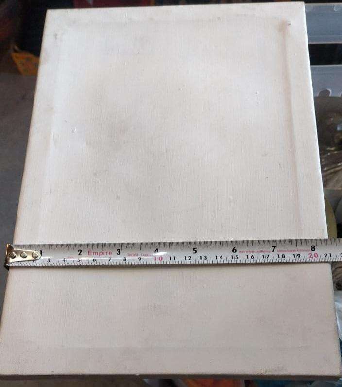 4 artist canvasses on wooden frames, various sizes