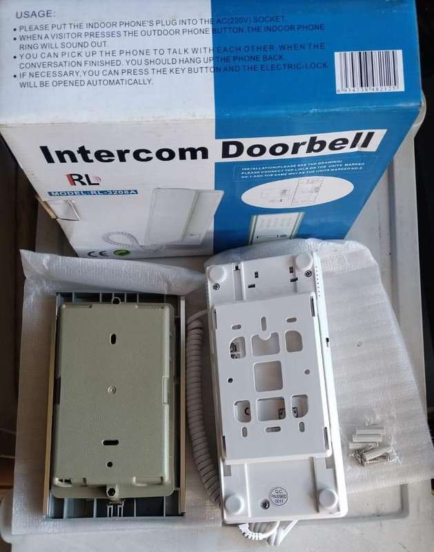 RL Intercom doorbell for driveway or front door