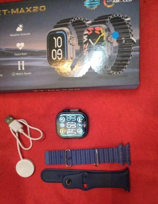 ZT-MAX20 Ladies and Mens Smart watch with 2 straps