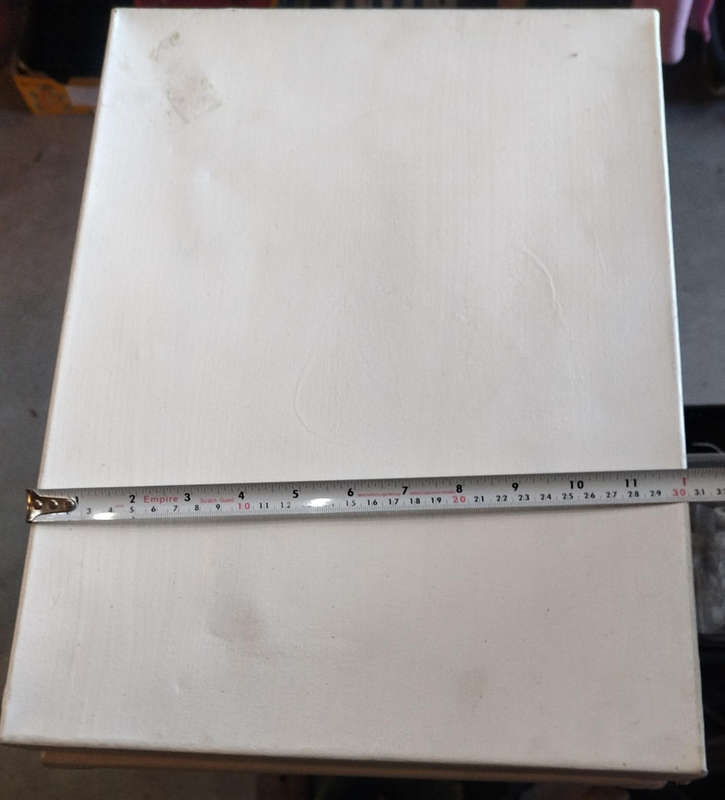 4 artist canvasses on wooden frames, various sizes