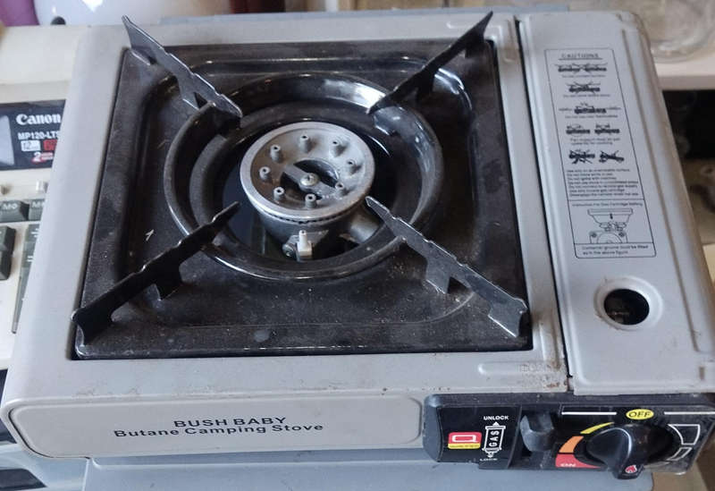 Bush baby butane camping stove(excludes the canister)