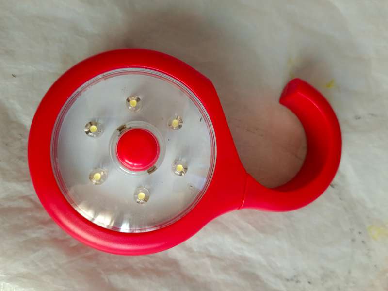 2 x lights 1 hook light and 1 working light