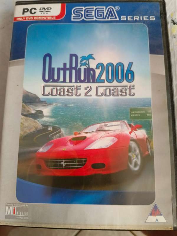 2x pc car games outrun 2006 and dirt 3