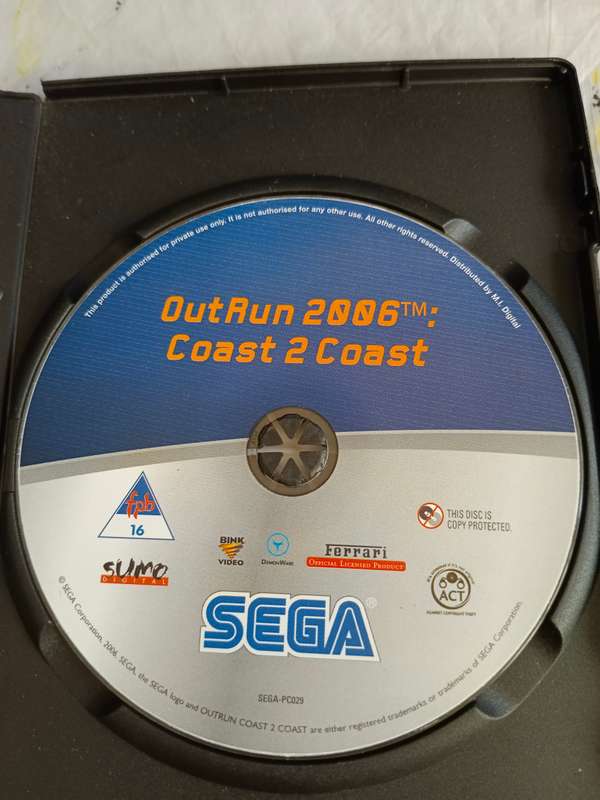 2x pc car games outrun 2006 and dirt 3
