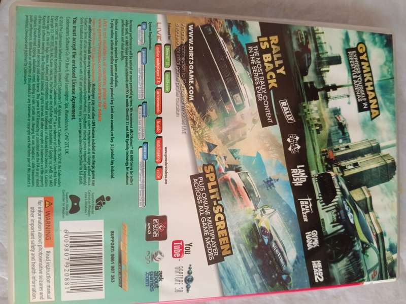 2x pc car games outrun 2006 and dirt 3