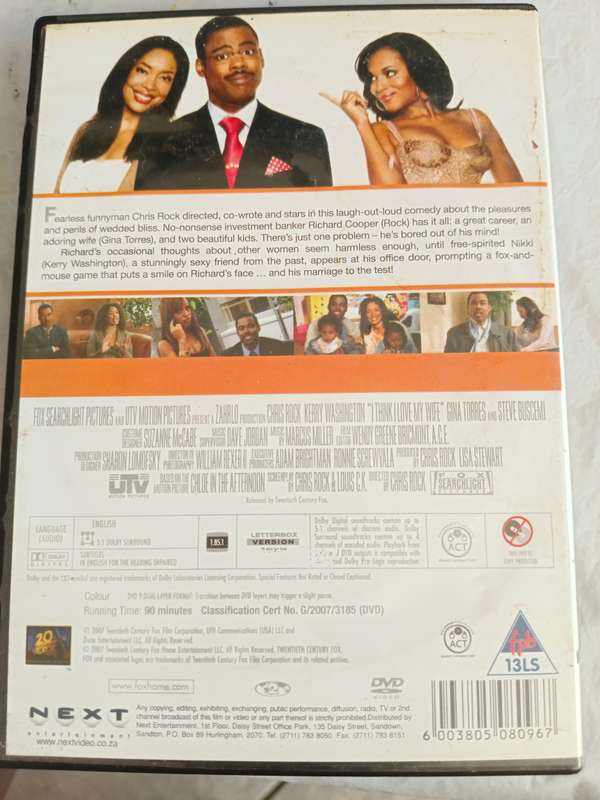 5 x dvd movies