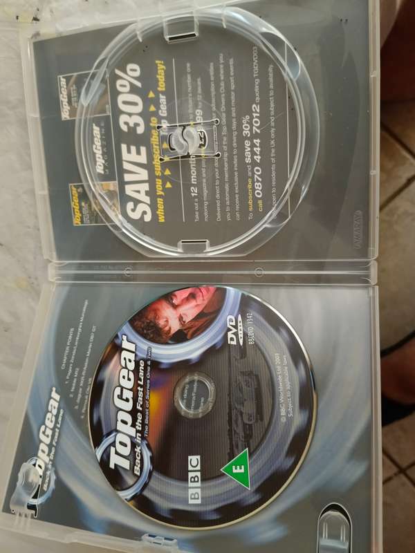 3 x top gear dvd