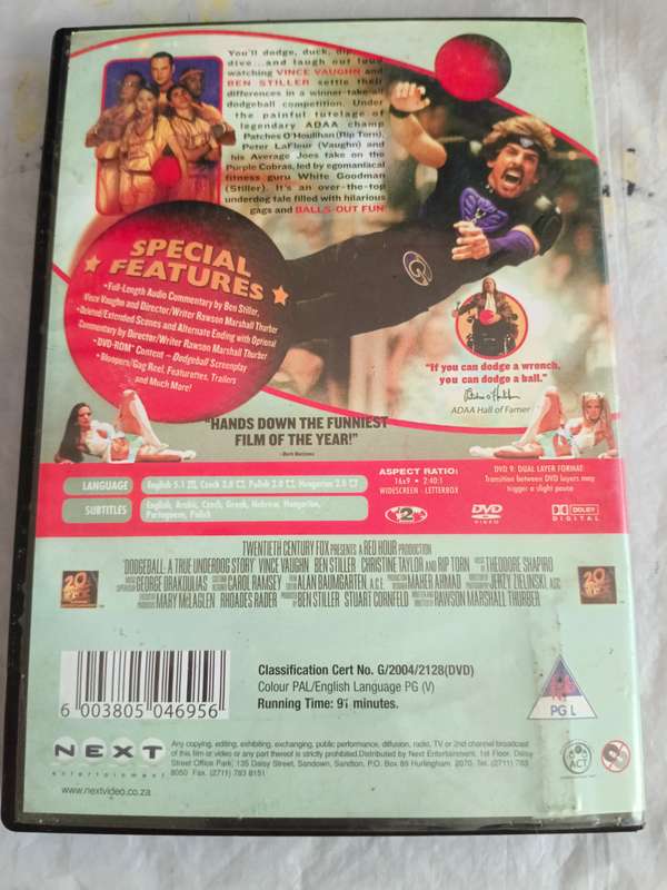 5 x dvd movies