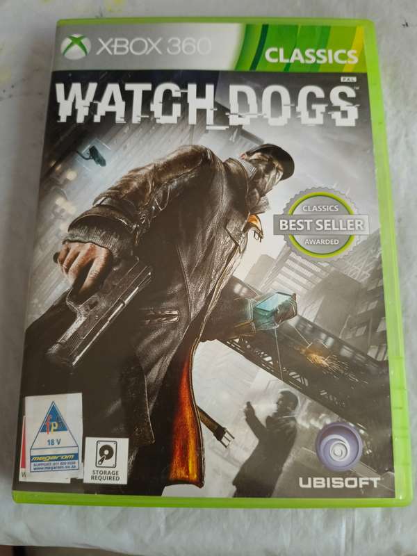 1 x xbox 360 game watch dogs