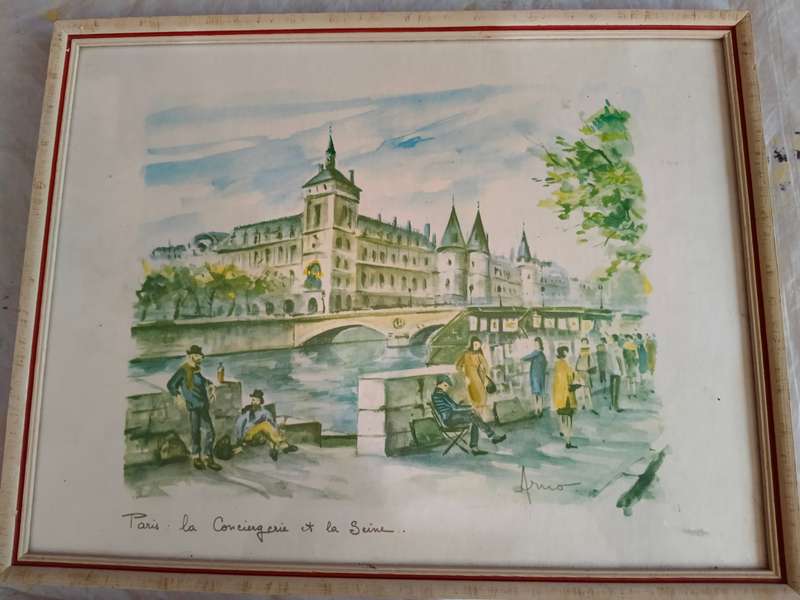 1 x Paris painting
