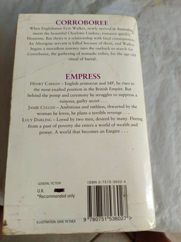 2 x books Graham Masterson Omnibus Rich Solitaire and Corroboree Empress