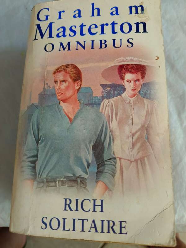 2 x books Graham Masterson Omnibus Rich Solitaire and Corroboree Empress