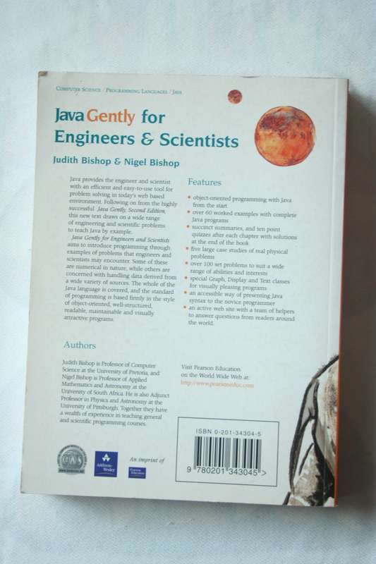 Java Gently for Engineers and Scientists