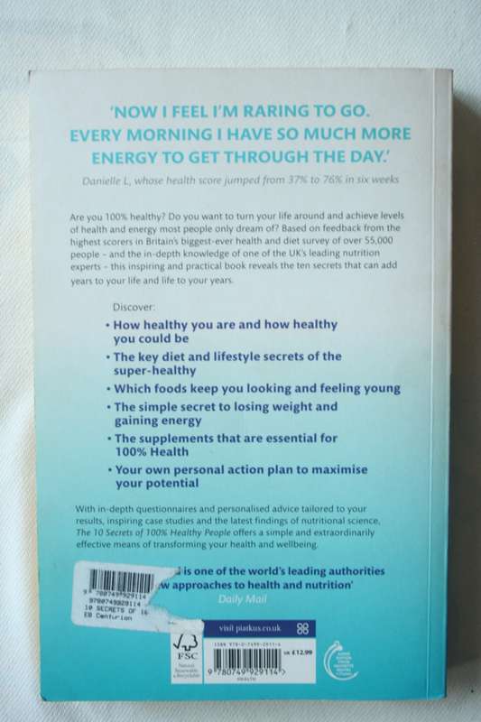 THE 10 SECRECT OF 100% HEALHTY PEOPLE